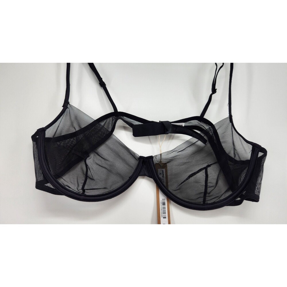 Skims 38C Obsidian Invisible Unlined Plunge Bra NWT - Picture 2 of 5